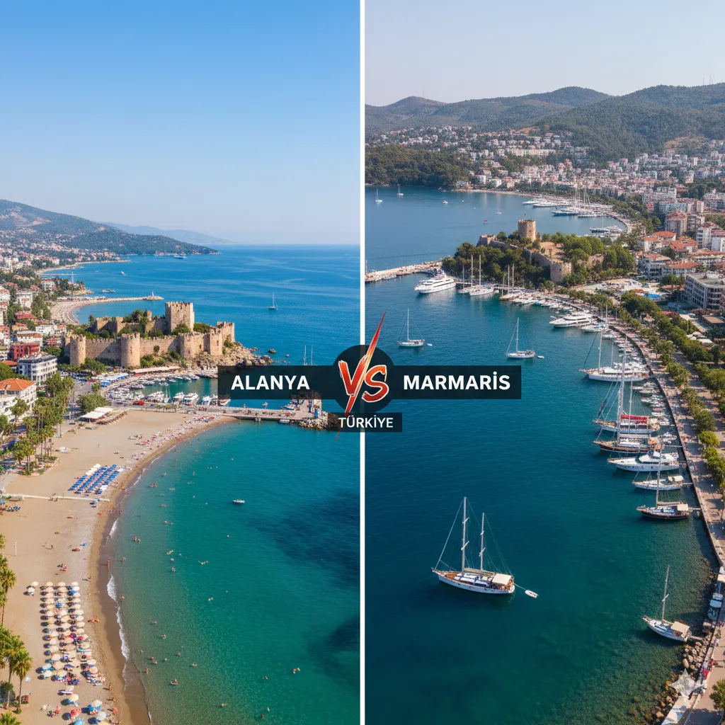 Alanya mı Marmaris mi? 2026'da Türk Rivierası'nın Hangi Cevherini Seçmelisiniz?